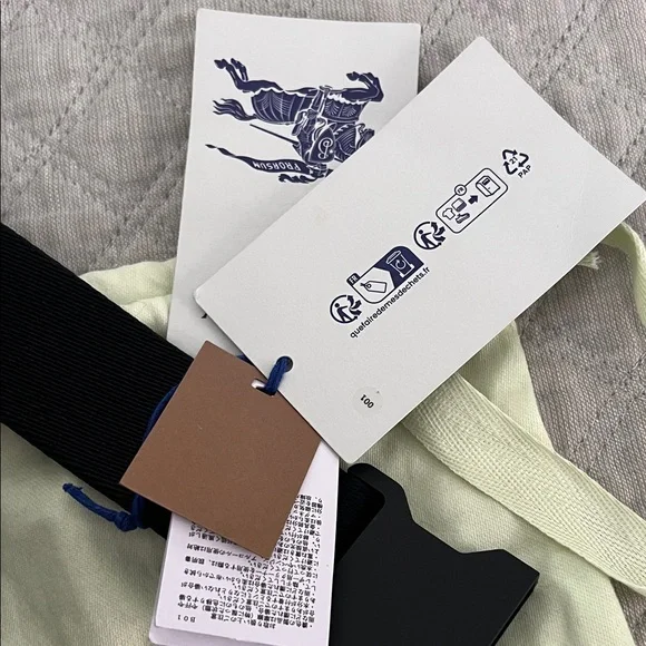 Burberry Black and Red Plaid Belt Bag - Picture 8 of 12